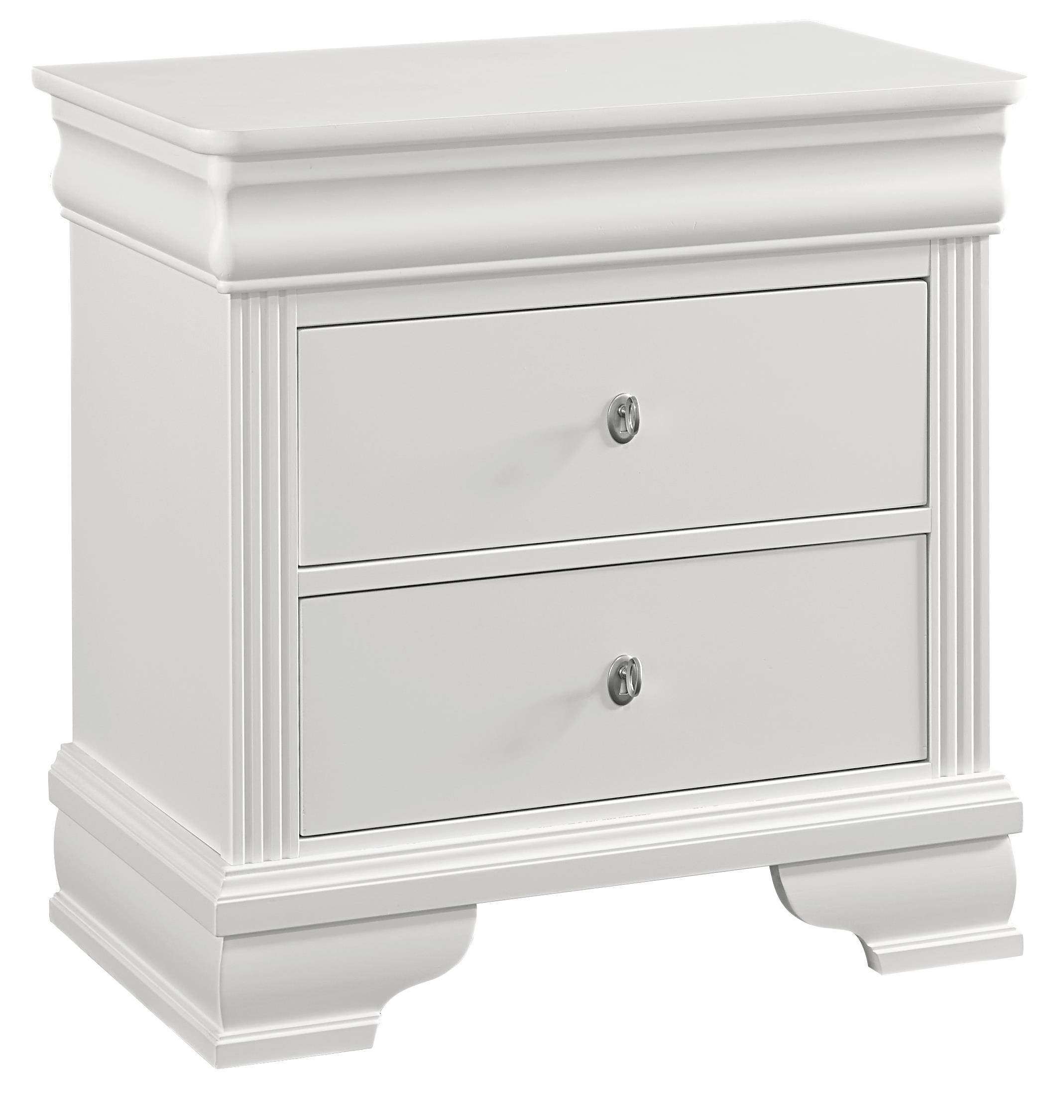 Vaughan Bassett French Market 384226 Louis Philippe Night Stand 2